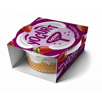 FidOvet Hund Yoghurt med Jordgubbar 25g